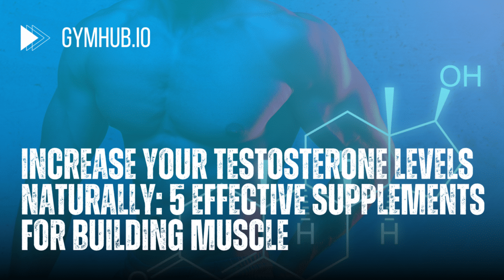 Increase Your Testosterone Levels Naturally